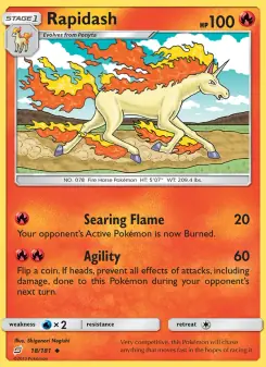 Rapidash (Team Up 18/181)