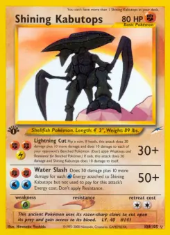 Shining Kabutops (Neo Destiny 108/105)