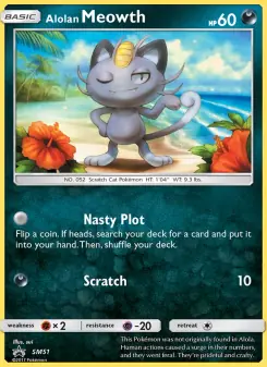 Alolan Meowth (SM Black Star Promos SM51)