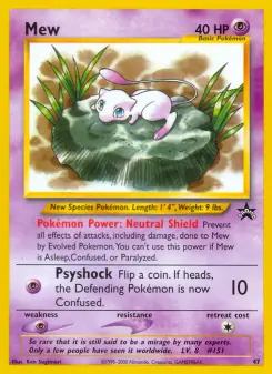 Mew (Wizards Black Star Promos 47/53)