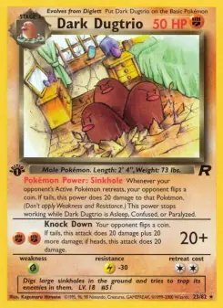 Dark Dugtrio (Team Rocket 23/82)