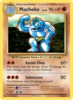 Machoke (Evolutions 58/108)