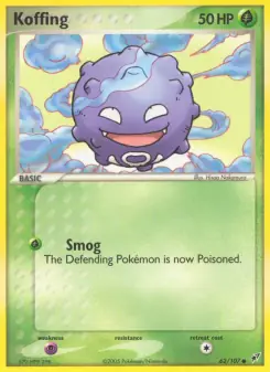 Koffing (Deoxys 62/107)