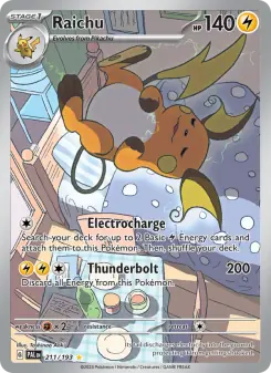 Raichu (Paldea Evolved 211/193)