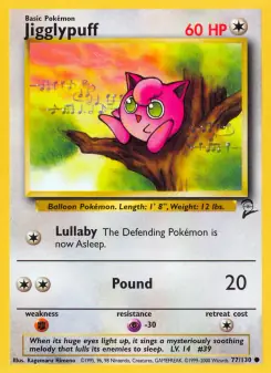 Jigglypuff (Base Set 2 77/130)