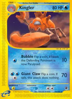 Kingler (Expedition Base Set 50/165)