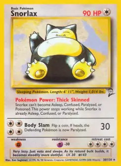 Snorlax (Base Set 2 30/130)