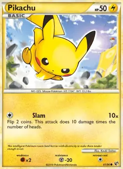 Pikachu (Undaunted 61/90)