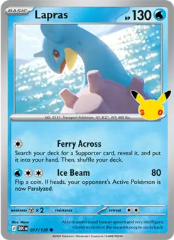 Lapras (30th Celebration 017/128)