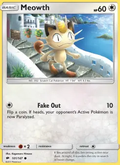 Meowth (Burning Shadows 101/147)