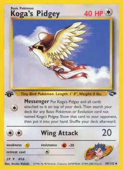 Koga's Pidgey (Gym Challenge 49/132)