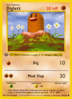 Diglett (Base Set 47/102)