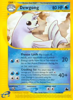 Dewgong (Skyridge 7/144)