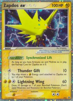 Zapdos ex (Nintendo Black Star Promos 33/40)