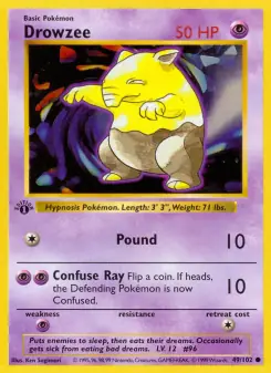 Drowzee (Base Set 49/102)