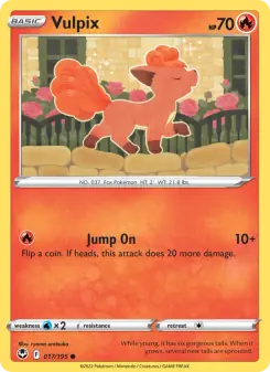 Vulpix (Silver Tempest 017/195)