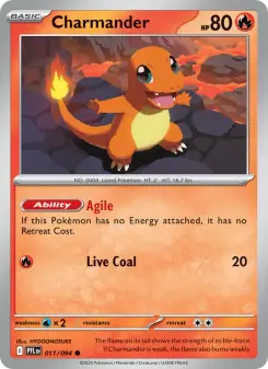 Charmander (Phantasmal Flames 011/94)