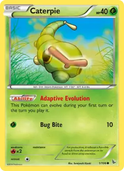 Caterpie (Flashfire 1/106)