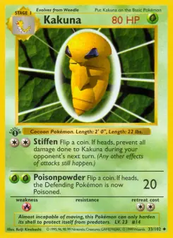 Kakuna (Base Set 33/102)