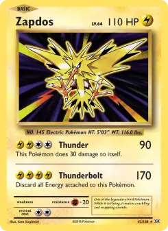 Zapdos (Evolutions 42/108)