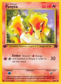 Ponyta (Team Rocket 64/82)