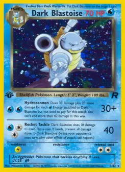 Dark Blastoise (Team Rocket 3/82)