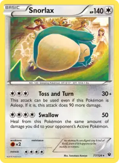 Snorlax (Fates Collide 77/124)