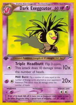 Dark Exeggutor (Neo Destiny 33/105)