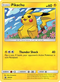 Pikachu (SM Black Star Promos SM206)