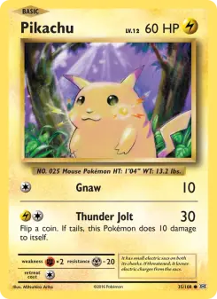 Pikachu (Evolutions 35)