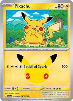 Pikachu (30th Celebration 050/128)