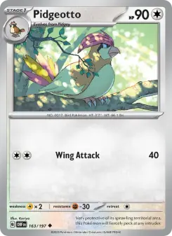 Pidgeotto (Obsidian Flames 163/197)