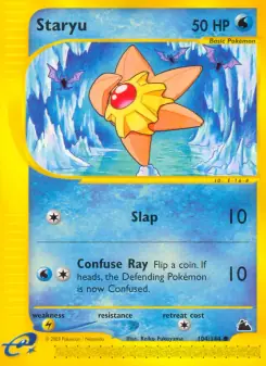 Staryu (Skyridge 104/144)