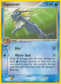 Vaporeon (POP Series 3 6/17)