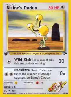Blaine's Doduo (Gym Challenge 61/132)