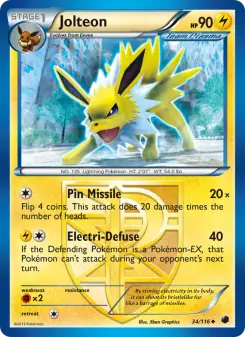 Jolteon (Plasma Freeze 34/116)