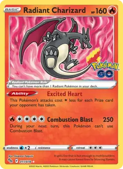 Radiant Charizard (Pokémon GO 011/78)