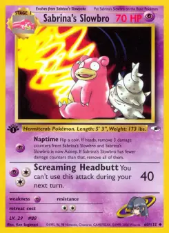 Sabrina's Slowbro (Gym Heroes 60/132)
