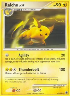 Raichu (Majestic Dawn 45/100)