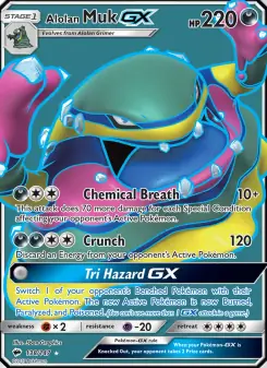 Alolan Muk GX (Burning Shadows 138/147)