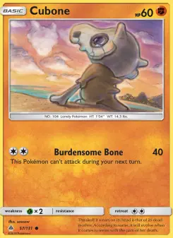 Cubone (Forbidden Light 57/131)