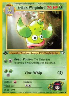 Erika's Weepinbell (Gym Heroes 49/132)