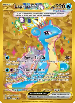 Lapras ex (SVP Black Star Promos 164/225)