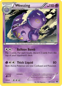 Weezing (Fates Collide 28/124)