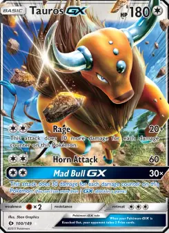 Tauros GX (Sun & Moon 100/149)