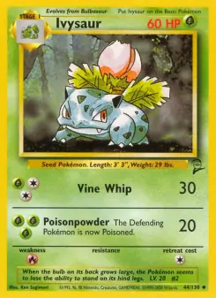 Ivysaur (Base Set 2 44/130)
