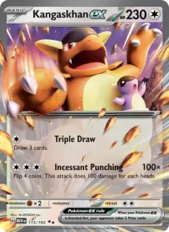 Kangaskhan ex (151 115/165)