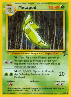 Metapod (Base Set 2 81/130)