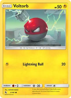 Voltorb (Hidden Fates 21/68)