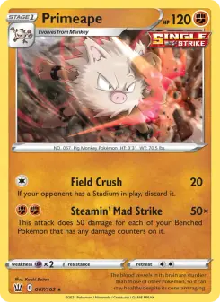 Primeape (Battle Styles 67/163)